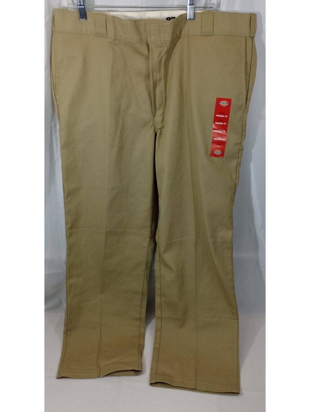 NWT Dickies 874 Original Fit Beige Work Pants Size 40 x 30